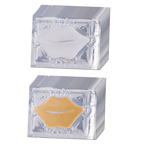 VILLFUL 20 Stück Collagen Lippenmaske für Frauen und Mädchen Feuchtigkeitsspendende Nährende und Anti aging Pflege Sanft und Hautfreundlich Verbessert Lippenfarbe und Textur Einzelne VILLFUL 20 Stück Collagen Lippenmaske für Frauen und Mädchen Feuchtigkeitsspendende Nährende und Anti aging Pflege Sanft und Hautfreundlich Verbessert Lippenfarbe und Textur Einzelne von VILLFUL