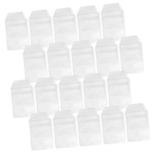 VILLFUL 20 Stück Transparente Stiftetuis für Ärzte und Pflegekräfte Klarsichtbeutel für Stifte Praktische Stifttaschen zur Aufbewahrung im Organisator für Stifte und Schreibwaren von VILLFUL