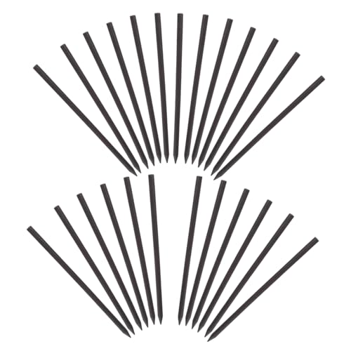 VILLFUL 25 Stück Teiliges Holz Haarnadeln Einfache Stil Haarspangen zum Frisieren Haarschmuck für Mädchen und Damen Natürliche Braune Farbe Schonendes Fixieren Haarschäden von VILLFUL