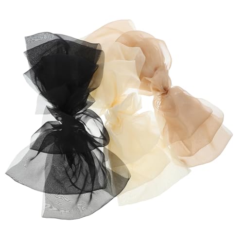 VILLFUL 3 Stck. Großer Französischer Haarschleifen Clip Federleichter Federverschluss Haarschmuck Accessoires für Damen Sanfte Farbtöne Schwarz Hellbraun Beige Sicherer Ziehen VILLFUL 3 Stck. Großer Französischer Haarschleifen Clip Federleichter Federverschluss Haarschmuck Accessoires für Damen Sanfte Farbtöne Schwarz Hellbraun Beige Sicherer Ziehen von VILLFUL