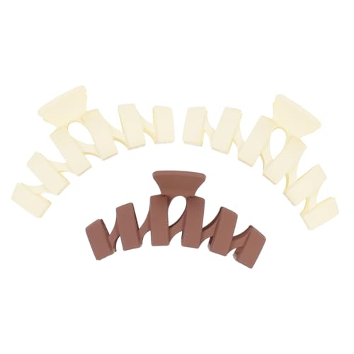 VILLFUL 3 Stück Große Haarklammer für Damen Rutschfeste Haarspangen mit Starker Befestigung Geeignet für Dickes und Dünnes Haar Modische Haarclips für Alltag Reisen und Vielseitige von VILLFUL