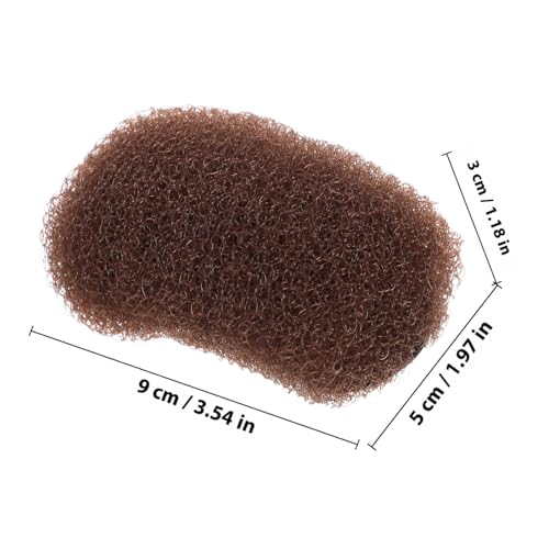 VILLFUL 3 Stück Teiliges Bump Up Haarvolumen Atmungsaktive Kleine Haarspangen Rutschfeste Volumenpads für Frauen Einfaches Styling für Mehr Haarfülle und Elegante Hochsteckfrisuren von VILLFUL