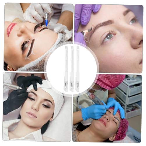 VILLFUL 3 Stück Wasserfester Augenbrauen mapping Stifte für Microblading Tattoo Haut Markierung Vorzeichnen Permanent Vielseitig für Kosmetiker und Tätowierer von VILLFUL