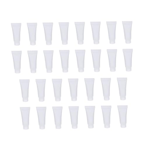 VILLFUL 30 Stück Kosmetikspender Frosted Squeeze Flaschen für Reisen Nachfüllbare Behälter für Handcreme Flüssigseifen und Mehr Auslaufsicher und Praktisch von VILLFUL
