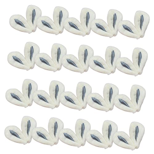 VILLFUL 30 Stück Stoffanhänger Mit Hasenohren Haarnadel-dekoration Zubehör Zum Herstellen Von Haarspangen von VILLFUL