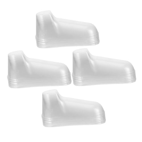 VILLFUL 40 Stück Transparente PVC Schuhspanner für Junge Mädchen Schuhe Fußmodell Schuhaussteller Formstabiler Schuhtrockner für Babysocken und Kinderschuhe für Ladenpräsentation und von VILLFUL