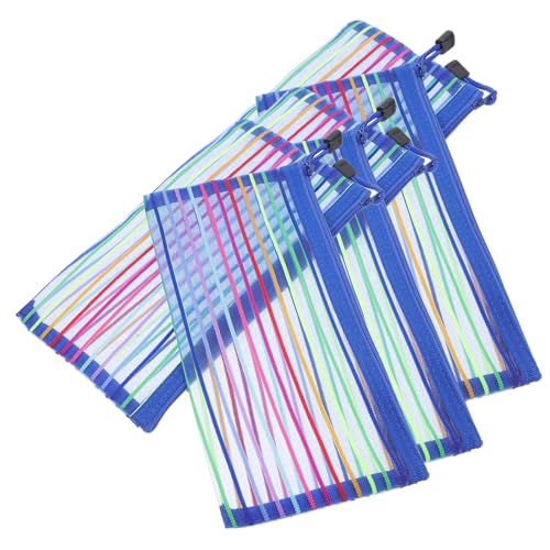 VILLFUL 6 Stück Teiliges Geldbeutel mit Reißverschluss Langlebige Banktasche zur Dokumenten Geldaufbewahrung Großer Organizer für Scheine Karten Pässe Praktische Aufbewahrungstaschen in von VILLFUL