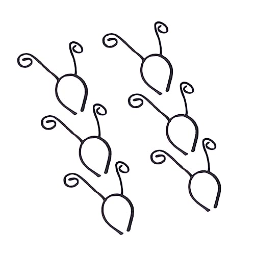 VILLFUL 6 Stück Teiliges Halloween Stirnband mit Ameisen Tentakel Haarreifen Süßes Kostümzubehör für Party Cosplay Geburtstagsfeier und Fotoshootings Schwarzes Headband für Erwachsene von VILLFUL