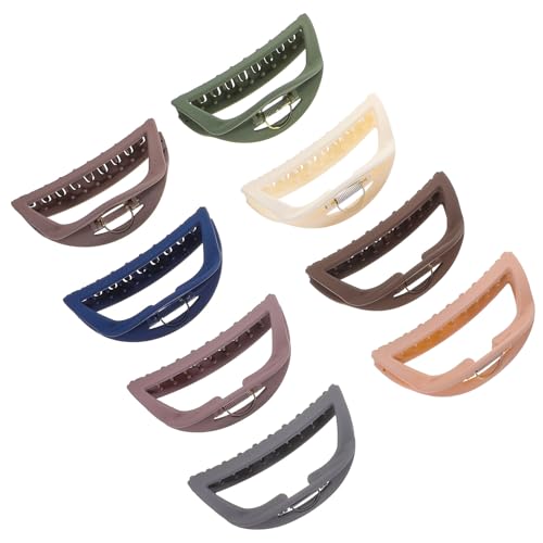 VILLFUL 8 Stück Teiliges Haarklammer Damen Langlebige Modische Haarspangen aus Robustem Material Vielseitig Einsetzbar für Alltag Party und Frisuren Geeignet für Lange Haare Farblich von VILLFUL
