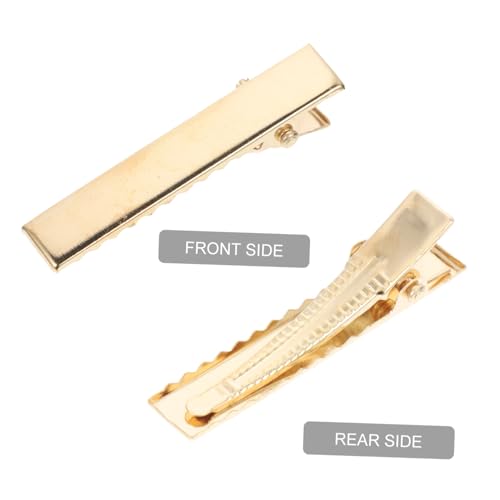 VILLFUL 90 Stück Teiliges Metall Haarklammern Robuste Alligator haarspangen Rutschfeste Haarabteilklammern für Damen Mädchen Haarschmuck DIY Styling Zubehör von VILLFUL