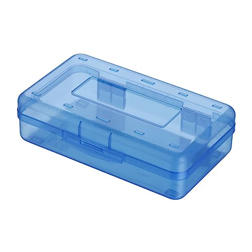 VILLFUL Bleistift Organizer Federmäppchen Kunststoff Stapelbar Transparent für Schule Büro und Zuhause Stifte Buntstifte und Schreibwaren Platzsparend von VILLFUL