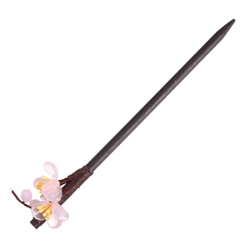 VILLFUL Chinesische Haarnadel Holzstäbchen Retro Haarstab mit Blumenmotiv Damen Haarschmuck für Traditionelle Frisuren und Cosplay Langlebig Leicht Geeignet für Festliche Anlässe und VILLFUL Chinesische Haarnadel Holzstäbchen Retro Haarstab mit Blumenmotiv Damen Haarschmuck für Traditionelle Frisuren und Cosplay Langlebig Leicht Geeignet für Festliche Anlässe und von VILLFUL
