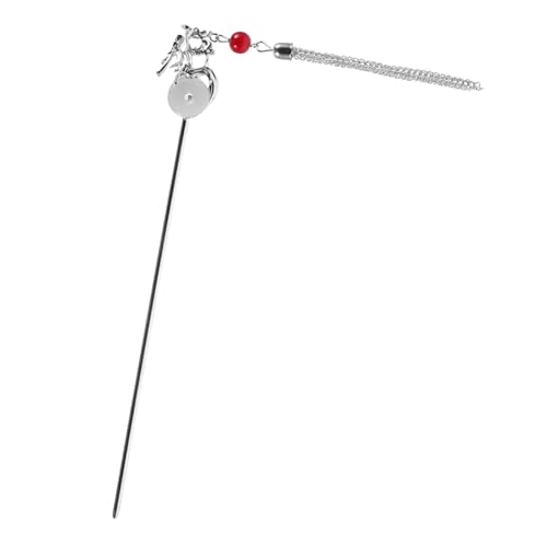 VILLFUL Chinesischer Haarstab mit Drachenmotiv und Quaste Langlebiger Metall Haarschmuck im Antiken Stil für Frauen Vielseitig Einsetzbar als Haarstyling Accessoire und VILLFUL Chinesischer Haarstab mit Drachenmotiv und Quaste Langlebiger Metall Haarschmuck im Antiken Stil für Frauen Vielseitig Einsetzbar als Haarstyling Accessoire und von VILLFUL