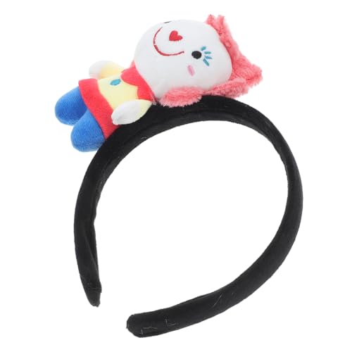 VILLFUL Clown Haarband Stirnband Für Frauen Karneval Party Zubehör Halloween Kopfbedeckung Foto Prop Set von VILLFUL