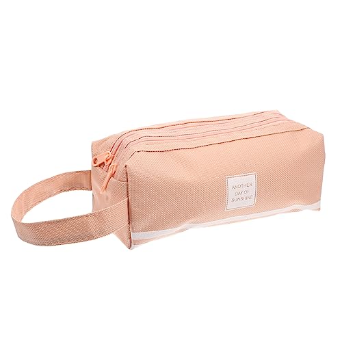 VILLFUL Doppellagiges Federmäppchen Stiftaufbewahrungstasche Mit Reißverschluss Multifunktionales Zubehör Täglichen Gebrauch von VILLFUL