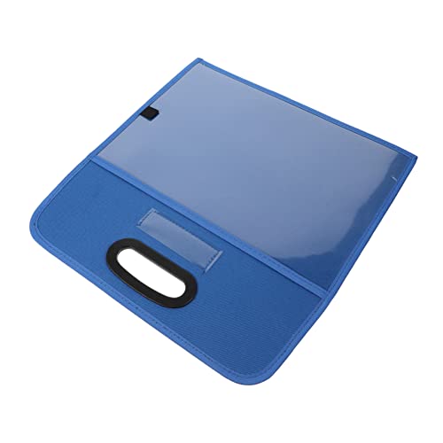 VILLFUL Dünne Kunststoff-Tasche Wiederverwendbar Transparent Mit Metallösen Zum Aufhängen Schützt Papiere Und Dokumente Für Büro Und Schule von VILLFUL