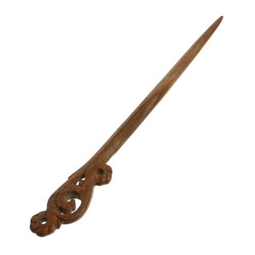 VILLFUL Elegante Chinesische Haarnadel aus Rotem Sandelholz Antiker Stil Retro Haarstab für Damen Einzigartiger Haarschmuck Traditionelles Design für Hanfu und Vintage Frisuren VILLFUL Elegante Chinesische Haarnadel aus Rotem Sandelholz Antiker Stil Retro Haarstab für Damen Einzigartiger Haarschmuck Traditionelles Design für Hanfu und Vintage Frisuren von VILLFUL