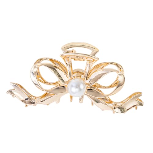 VILLFUL Elegante Haarklammer Goldfarbener Haarkralle für Dickes Haar Stabile Haarspange für Damen und Mädchen Vielseitiger Haarschmuck für Alltag Partys und Festliche Anlässe Robustes von VILLFUL