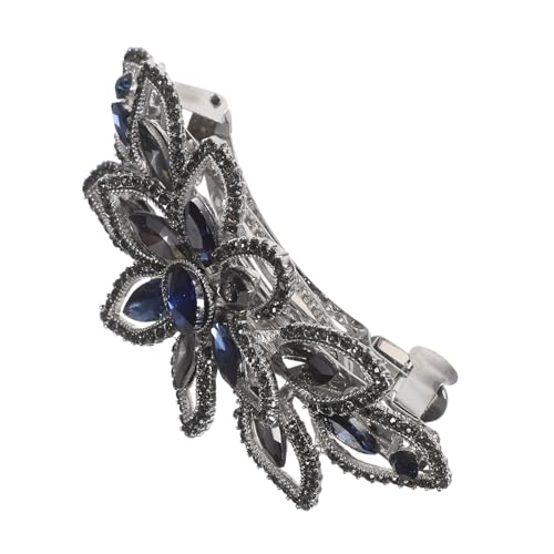 VILLFUL Elegante Kopfbedeckungen Ausgefallene Blumen Strass Frühlingsaccessoire Brautschmuck Hochzeiten Blumen Alltag Abschlussball Metall Accessoires Clip Schmuck Hochzeit von VILLFUL