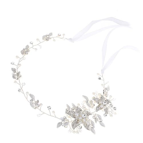 VILLFUL Elegantes Braut haarband aus Silbernem Legierungs Funkelnden Strasssteinen Handgefertigter Kopfschmuck für Hochzeit Verlobung und Festliche Anlässe Modisches Accessoire für Damen von VILLFUL