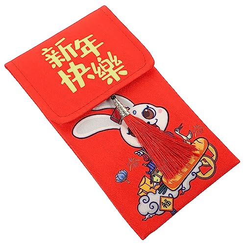 VILLFUL Entzückende Muster Tuch Rote Pakete Chinesische Neujahr Geld Umschläge Festliche Dekoration von VILLFUL