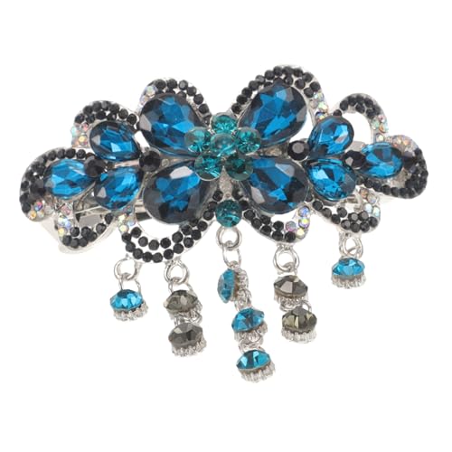 VILLFUL Große Haarnadel mit Wasserstein Blumenmotiv Frühlings Haarclip Elegant für Hochzeit Braut Haarschmuck Damen Kopfschmuck Stilvoll und Anmutig von VILLFUL