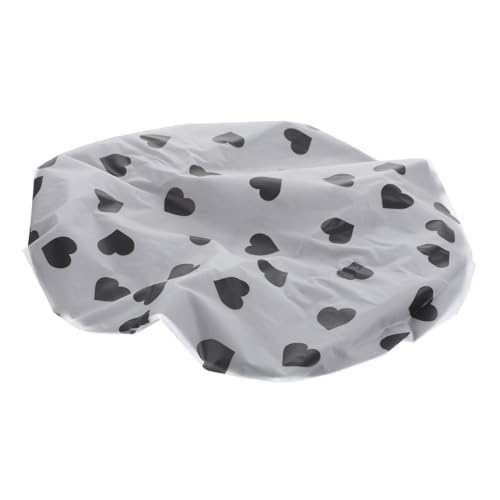 VILLFUL Große Verstellbare Badekappe aus Wasserdichtem Satin mit Elastischem Wiederverwendbar Modisch für Frauen mit Langen Haaren Schützt vor Nässe Beim Duschen und Baden von VILLFUL