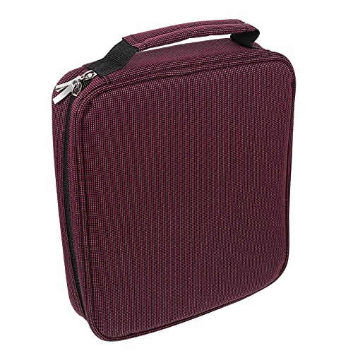 VILLFUL Großes Federmäppchen Mäppchen Zeichnung Buntstifte Aufbewahrung Stifte Organizer Stiftemäppchen Langlebiges Material Glatte Oberfläche für Künstler Schüler Kunstbedarf von VILLFUL