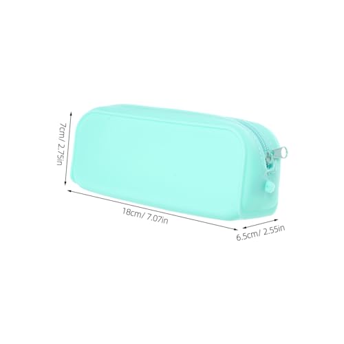 VILLFUL Großes Silikon Federmäppchen mit Hoher Kapazität Waschbarer Stifteorganizer für Schule und Büro Minimalistisches Design für Mädchen Vielseitige Aufbewahrung für Schreibwaren und von VILLFUL