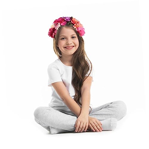 VILLFUL Halloween Haarrosen Haarbänder Kopfschmuck für Halloween Partys Haarschmuck Blumen Halloween Accessoires Haarreif Dirndl Halloween Haarreif für Damen und Mädchen von VILLFUL