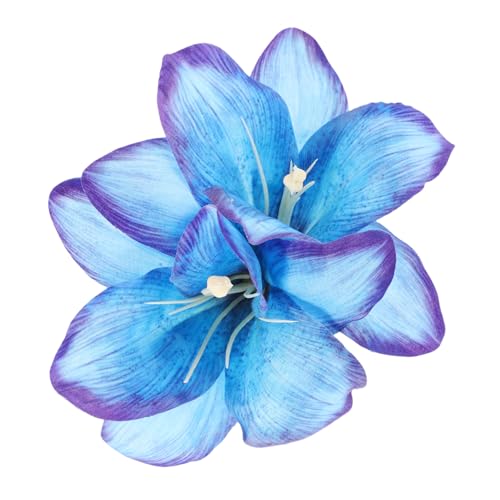 VILLFUL Hawaiianische Blumen Haarklammer aus Langlebigem Material Leichter Brautschmuck für Frauen und Mädchen Seitlicher Blumen Haarschmuck für Hochzeit Party und Sommerstrand von VILLFUL