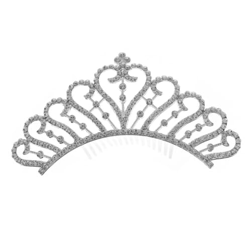 VILLFUL Hochzeit Haarkamm mit Kronen design aus Langlebiger Legierung Leichter Braut Haarschmuck für Frauen und Mädchen Passender Kopfschmuck für Besondere Anlässe Wie Hochzeit Geburtstag VILLFUL Hochzeit Haarkamm mit Kronen design aus Langlebiger Legierung Leichter Braut Haarschmuck für Frauen und Mädchen Passender Kopfschmuck für Besondere Anlässe Wie Hochzeit Geburtstag von VILLFUL