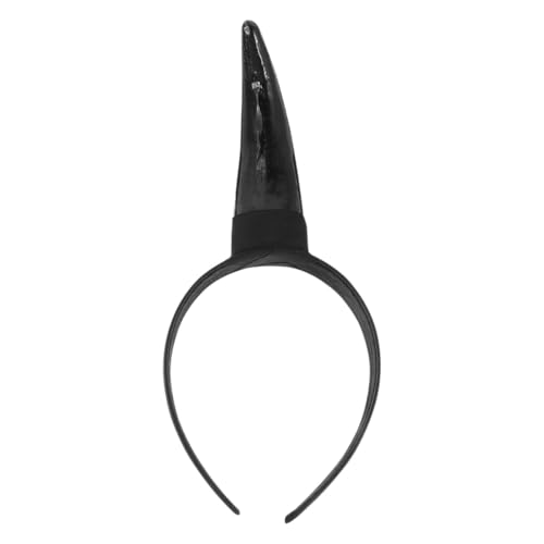 VILLFUL Horn Haarreif Halloween Kostüm Kopfbedeckung Kunsthorn Erwachsene Karneval Party Zubehör Charmanter Stirnband für Auffälliges Cosplay und Festveranstaltungen von VILLFUL