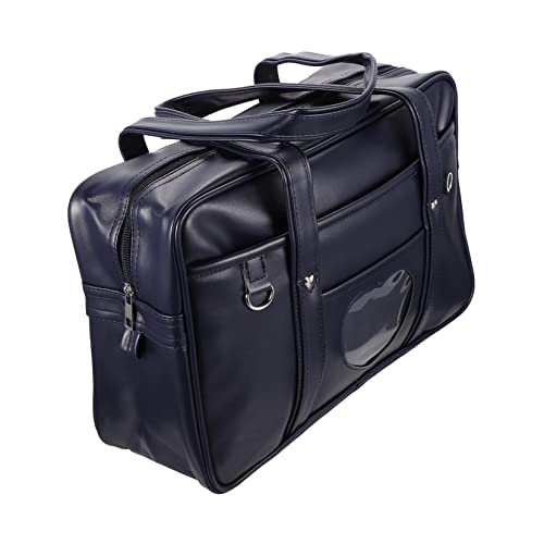 VILLFUL Japanische PU Uniform Umhängetasche Große Kapazität Langlebig Modisch Schultertasche Für Arbeit Schule Alltag Unisex von VILLFUL