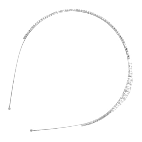 VILLFUL Kopfstück mit Funkelnden Strasssteinen für Hochzeiten Partys und Besondere Anlässe Geeignet für Frauen und Mädchen Minimalistisch und Vielseitig von VILLFUL