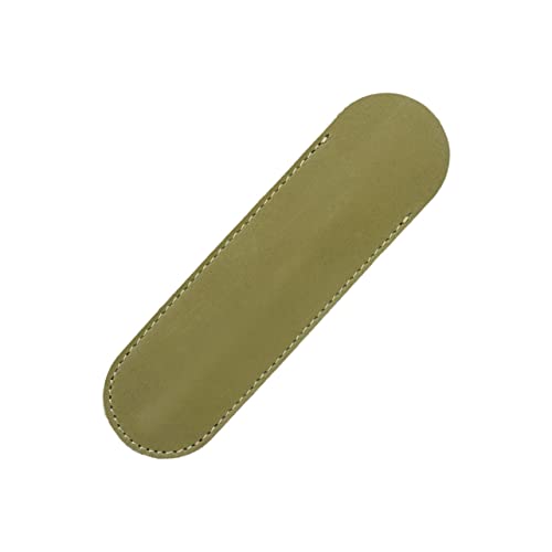 VILLFUL Kreatives Leder Stifteetui Für Füllfederhalter Und Kugelschreiber Handgefertigtes Schreibwarenzubehör Olivgrün Kleine Aufbewahrung Für von VILLFUL