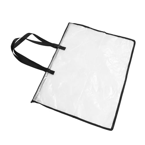 VILLFUL Kunst Portfolio Tasche mit Griff und Reißverschluss Transparente Aufbewahrungstasche für Große Poster und Zeichnungen Tragbare Mappe für Künstler und Schüler Vielseitige VILLFUL Kunst Portfolio Tasche mit Griff und Reißverschluss Transparente Aufbewahrungstasche für Große Poster und Zeichnungen Tragbare Mappe für Künstler und Schüler Vielseitige von VILLFUL
