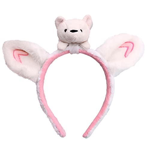 VILLFUL Leichtes Panda Ohr Haarreifen Partyzubehör Damen Mädchen Kopfschmuck für Karneval Cosplay und Fotospaß von VILLFUL