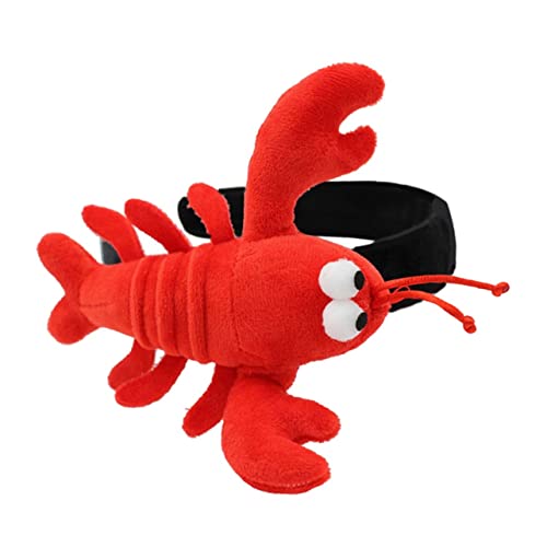 VILLFUL Lustiges Rotes Hummer Haarband aus Weichem für Frauen Bequemes Stirnband als Party und Alltagsaccessoire Niedliches Haarreif für Halloween und Karneval VILLFUL Lustiges Rotes Hummer Haarband aus Weichem für Frauen Bequemes Stirnband als Party und Alltagsaccessoire Niedliches Haarreif für Halloween und Karneval von VILLFUL