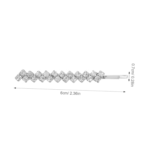 VILLFUL Metall Haarklammern mit Strasssteinen Funkelnde Bobby Pins für Damen Hochzeit Party Haarschmuck Schmuckstück von VILLFUL