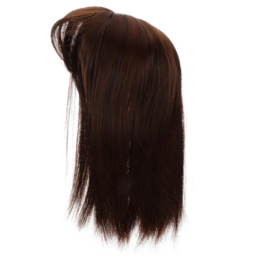 VILLFUL Natürlicher Haar Topper Synthetisches Haarteil für Frauen Leicht und Unsichtbar Voluminöser Haarschmuck für Dünner Werdendes Haar Einfach zu Befestigen und Angenehm zu Tragen von VILLFUL
