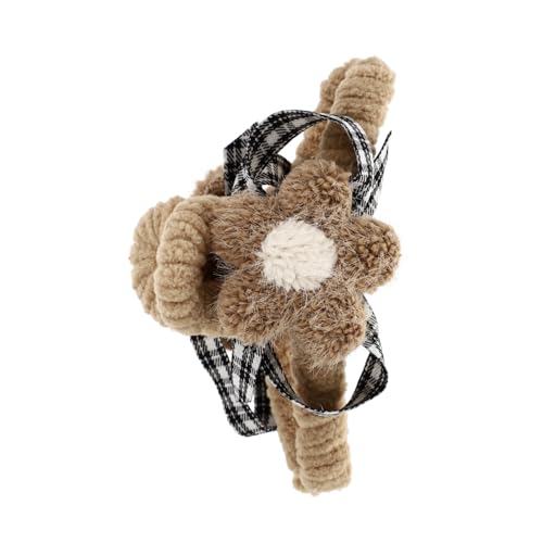 VILLFUL Plüsch Haarklammer Große Haarspange für Frauen und Mädchen Weicher Haarstyling clamp mit Kreativem Design Langlebig und Rutschfest als Haarzubehör für Stilvolles Haaret Tying von VILLFUL