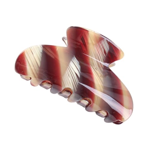 VILLFUL Retro Große Haarkralle mit Geometrischem Streifenmuster Rutschfeste Haarklammer für Damen Vielseitiger Haar clip für Dickes Dünnes Langes oder Lockiges Haar Elegantes von VILLFUL