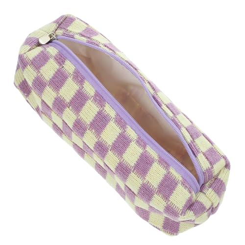 VILLFUL Schreibwarenetui für Schüler Tragbare Federtasche mit Reißverschluss Große Aufbewahrungstasche für Stifte Handliche Bleistift Aufbewahrung Federmäppchen für Teenager von VILLFUL