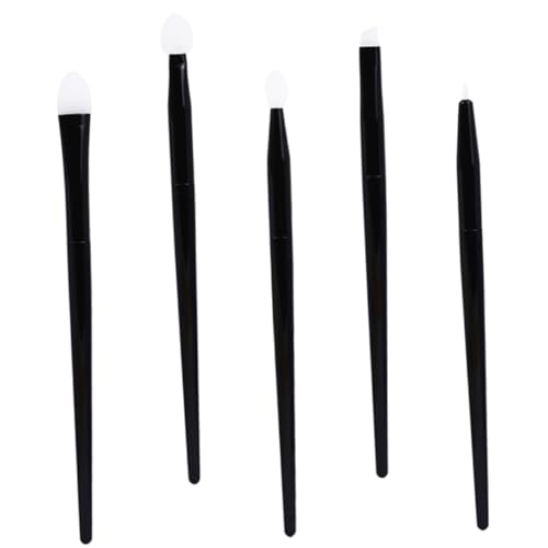 VILLFUL Silikon make up Wiederverwendbar Lidschatten Lippen Eyebrow Eyeliner Pinsel mit Robustem Griff Leicht zu Reinigen für Präzises Augen Lippen make up von VILLFUL