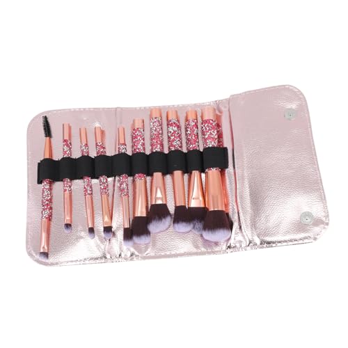 VILLFUL Teiliges Diamond Make Up Pinselset mit Kunstfasern Leichtes Tragbares Schminkpinsel für Lose Puder und Beauty Zubehör Aufbewahrungstasche für Frauen und Geschenkideen von VILLFUL