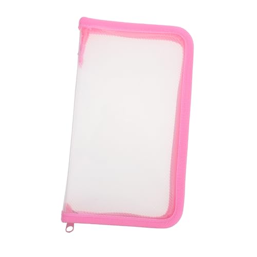 VILLFUL Transparente Stifttasche mit Reißverschluss Praktische Schreibwaren Organizer Robuste Kratzfeste Materialien für Büro und Schule Durchsichtige Make Up Tasche von VILLFUL