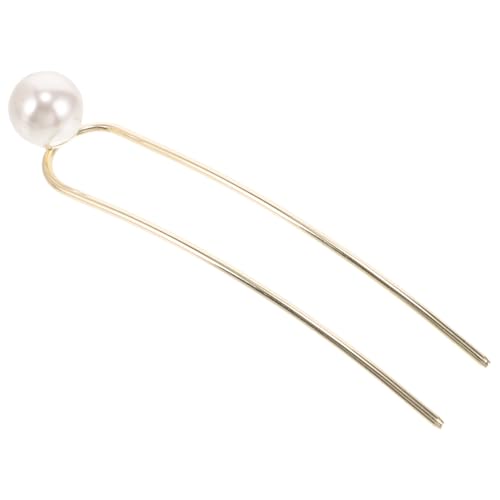 VILLFUL U Förmige Perlen Haarnadel für Dutt Französische Haarnadel aus Hochwertigem Material Eleganter Haargabel Haarschmuck für Frauen Stilvolles Accessoire für Einfache und Raffinierte VILLFUL U Förmige Perlen Haarnadel für Dutt Französische Haarnadel aus Hochwertigem Material Eleganter Haargabel Haarschmuck für Frauen Stilvolles Accessoire für Einfache und Raffinierte von VILLFUL
