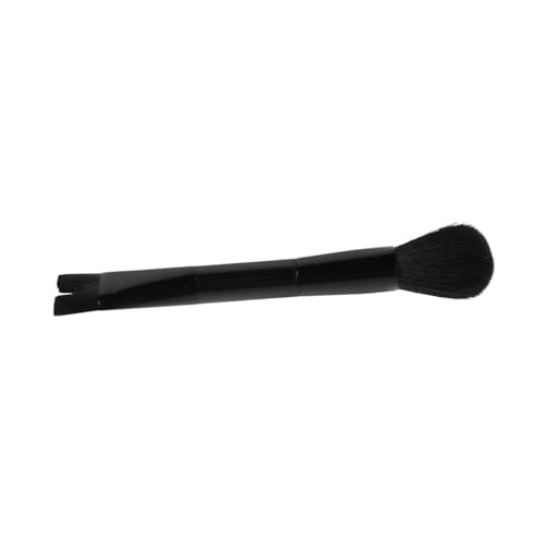 VILLFUL U förmiger Make up Pinsel für Nasenkontur Doppelseitiger Foundation und Concealer Pinsel Kompakt und Vielseitig für Präzises Contouring Lose Puder Damen Schwarz Reisetauglich von VILLFUL