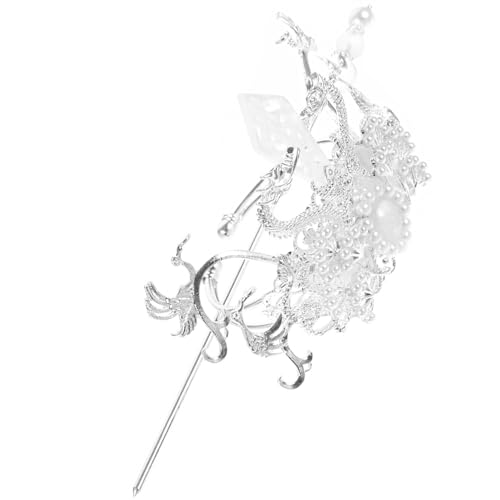 VILLFUL Vintage Chinesischer Haarstab aus Langlebiger Legierung Antiker Haarschmuck für Damen Traditioneller Haarnadel-halter Passend zu Hanfu-kostümen Eleganter Chignon-accessoire im von VILLFUL